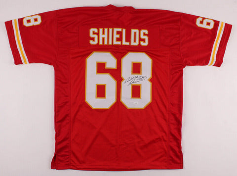 Will Shields Signed Kansas City Chiefs Jersey (JSA COA) Nebraska Offensive -Line