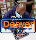 Louie Wright Autographed/Signed Denver Broncos 8x10 Photo Beckett 36573