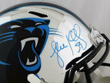 Luke Kuechly Autographed Carolina Panthers F/S Chrome Helmet - JSA W Auth