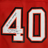 FRMD Mike Alstott Tampa Bay Buccaneers Signed Mitchell & Ness Jersey w/Ins