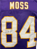 Randy Moss Signed Minnesota Viking Career Highlight Stat Jersey (JSA) All Pro WR