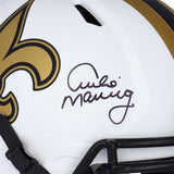 Archie Manning New Orleans Saints Signed Riddell Lunar Eclipse Authentic Helmet