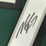 FRAMED Autographed/Signed MICHAEL VICK 33x42 Philadelphia Green Jersey PSA COA