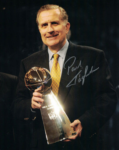 Paul Tagliabue Autographed/Signed NFL Commissioner 8x10 Photo 30132