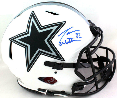 Jason Witten Autographed Dallas Cowboys Authentic Lunar FS Helmet-Beckett W*Blue