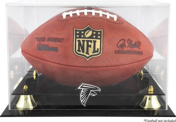 Falcons Team Logo Football Display Case - Fanatics