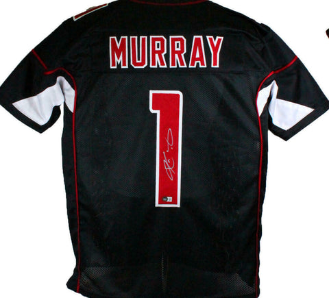Kyler Murray Autographed Pro Style Black Jersey- Beckett W Holo *Silver