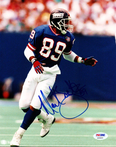 Mark Jackson Autographed Signed 8x10 Photo New York Giants PSA/DNA #X09653