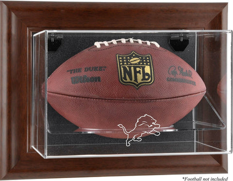 Detroit Lions Brown Football Display Case - Fanatics