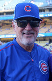 Joe Maddon Signed Chicago Fitted Hat (JSA) Chicago Cub Manager 2016 World Champs