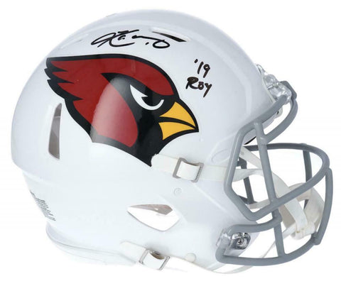 KYLER MURRAY Autographed "19 ROY" Cardinals Authentic Speed Helmet FANATICS