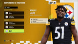 Myles Jack Signed Steelers Jersey (Beckett) Pittsburgh Linebacker / U.C.L.A.