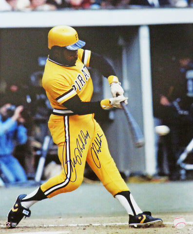 Bill Madlock Signed Pittsburgh Pirates Action 16x20 Photo w/Mad Dog - (SS COA)