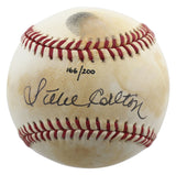 Phillies Steve Carlton Signed Thumbprint Onl Baseball LE #166/200 BAS #BD23246