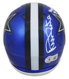 Cowboys Randy White "HOF 94" Authentic Signed Flash Speed Mini Helmet BAS Wit