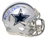 Michael Irvin Signed Dallas Cowboys Mini Speed Replica Helmet JSA ITP