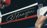 Joe Frazier Signed Framed 16x20 Boxing Photo vs. Ali PSA/DNA