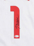 John Wall Signed Rockets Jersey (Beckett COA) Houston's 5x All Star Point Guard