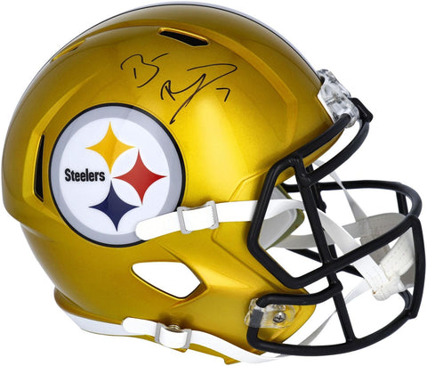 Ben Roethlisberger Steelers Signed Riddell Flash Speed Helmet