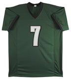 Michael Vick Authentic Signed Green Pro Style Jersey Autographed JSA Witness