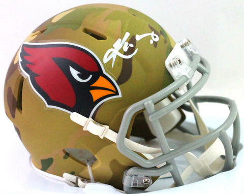 Kyler Murray Autographed Arizona Cardinals Camo Mini Helmet- Beckett W *White