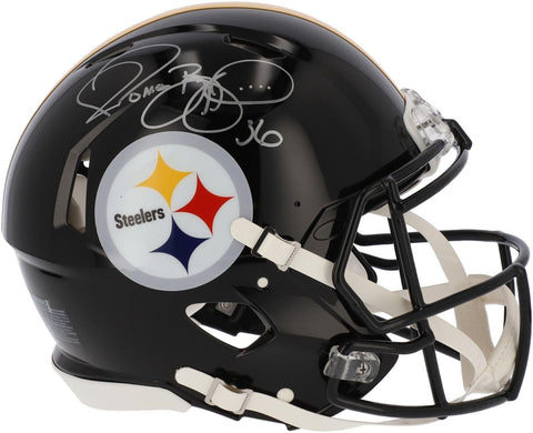 Jerome Bettis Pittsburgh Steelers Signed Riddell Speed Authentic Helmet