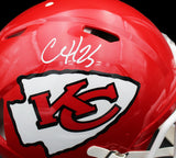 Clyde Edwards Helaire Signed Kansas City Chiefs Speed Authentic NFL Helmet