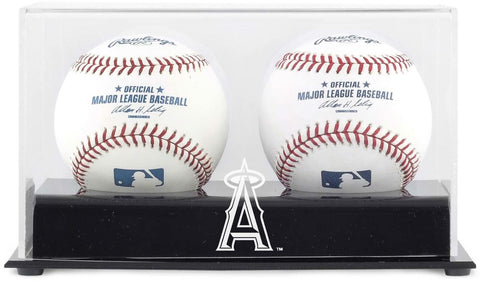 Angels Two Baseball Cube Logo Display Case - Fanatics