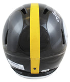 Steelers Lynn Swann Signed Full Size Speed Rep Helmet w/ Silver Sig BAS Witness