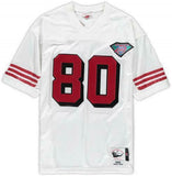 FRMD Jerry Rice 49ers Signed Wht Throwback Mitchell&Ness Auth Jersey