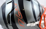 AJ Green Autographed Cincinnati Bengals F/S Flash Speed Helmet-Beckett W Holo