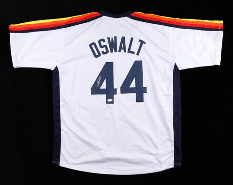 Roy Oswalt Signed Houston Astros Jersey (JSA COA) 2005 NLCS MVP & World Series