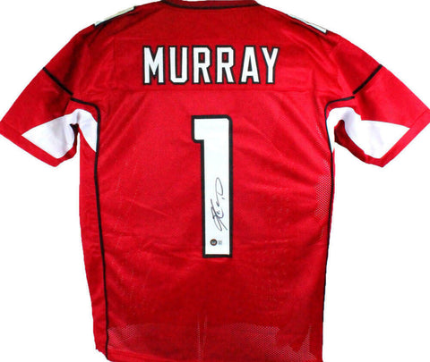 Kyler Murray Autographed Red Pro Style Jersey- Beckett W Holo *Black