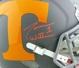 Jason Witten Signed Tennessee Vols F/S AMP Speed Helmet- Beckett Auth *Orange