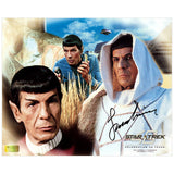 Leonard Nimoy Autographed Star Trek Spock 8x10 Collage Photo