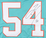 Zach Thomas Signed Miami Dolphins Jersey (JSA COA) 7xPro Bowl Middle Linebacker