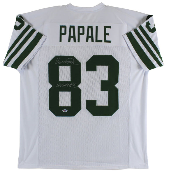 Eagles Vince Papale 'Invincible' Authentic Signed White Jersey BAS Wit –  Super Sports Center
