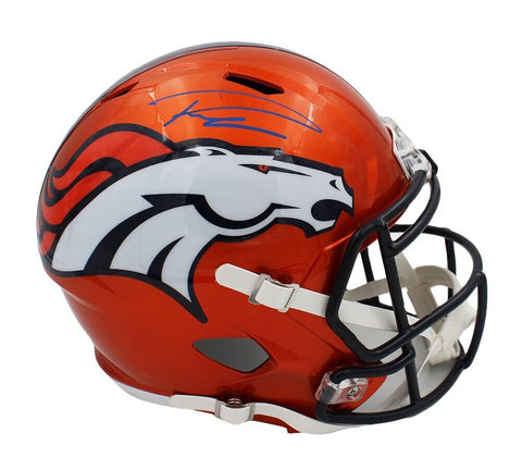 Russell Wilson Signed Denver Broncos Full Sized Speed Flash NFL Helmet