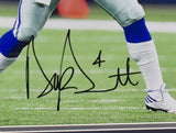 Dak Prescott Signed Framed 16x20 Dallas Cowboys Photo JSA ITP