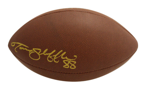 Tony Scheffler Autographed Denver Broncos Super Grip Football Beckett 37863