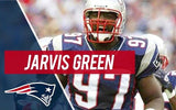 Jarvis Green Signed New England Patriots Jersey (JSA COA) 2xSuper Bowl Champ D.E