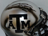 Johnny Manziel Signed Texas A&M Ice Hydro Mini Helmet W/ Heisman- JSA W Auth