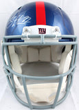 Michael Strahan Signed Giants F/S Speed Authentic Helmet *Front-Beckett W Holo