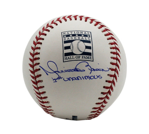 Mariano Rivera Signed New York Rawlings Hall of Fame MLB Baseball-1st Unanimous