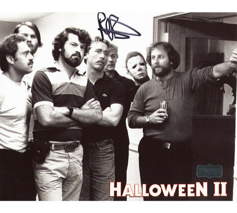 Rick Rosenthal Signed Halloween 2 Unframed 8x10 Photo - with Myers