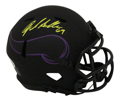 Jared Allen Autographed Minnesota Vikings Eclipse Mini Helmet Beckett 37667