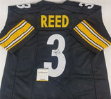 Jeff Reed Signed Pittsburgh Steelers Jersey (TSE COA) 2xSuper Bowl Champion P.K.