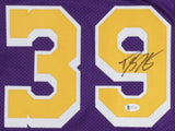 Dwight Howard Signed Los Angeles Lakers Jersey (Beckett COA) 8xAll Star Center