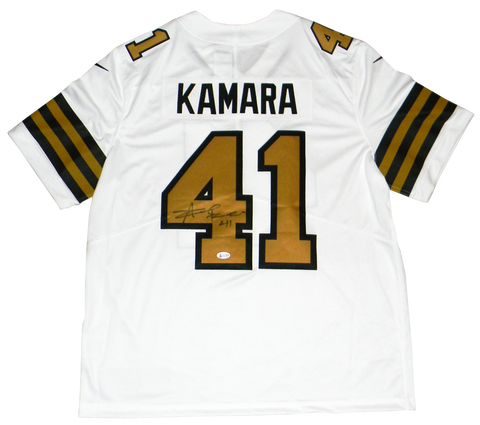 ALVIN KAMARA SIGNED NEW ORLEANS SAINTS COLOR RUSH NIKE LIMITED JERSEY BECKETT