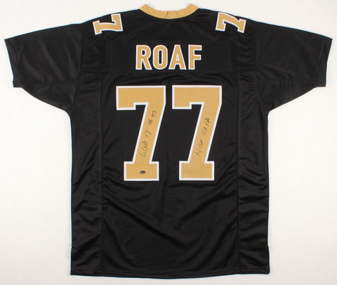 Willie Roaf Signed New Orleans Saints Jersey Inscribed "HOF 2012" (Schwartz COA)